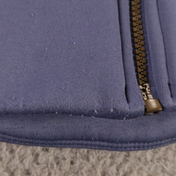 FILA Jacket Womens XS Blue Purple Polyester Full Zip Pockets Logo Mock Neck‎ - Picture 6 of 11